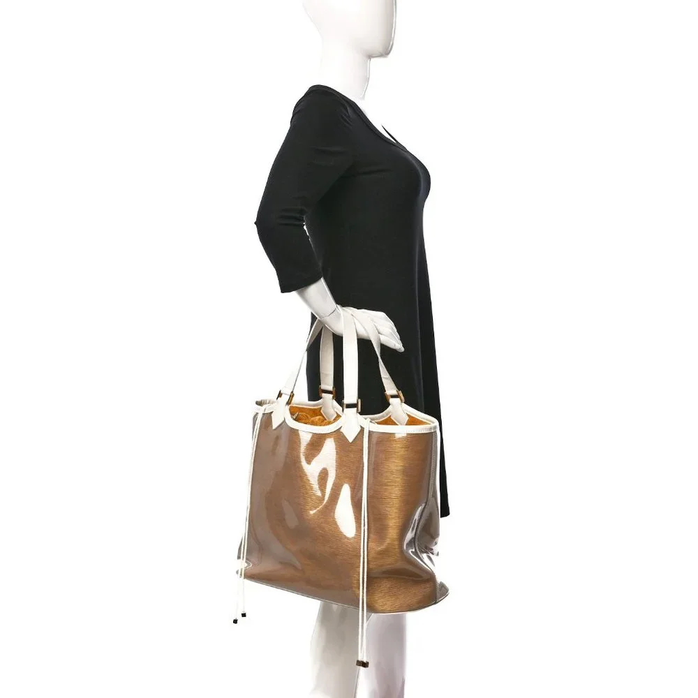 ❌SOLD❌Authentic Louis Vuitton Large Epi Plage Lagoon Bay GM Tote w/ Pochette - Picture 7 of 17
